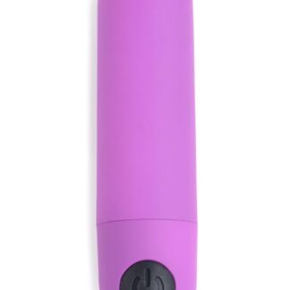 Bang! Vibrating Bullet With Remote Control - Purple