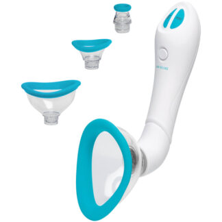 Bloom - Intimate Body Pump - Automatic - Vibrating - Rechargeable - Sky Blue/White