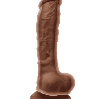 Colours Dual Density 8" Dildo - Caramel