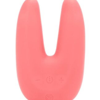 Dual Motor Clitoral Vibe - Coral