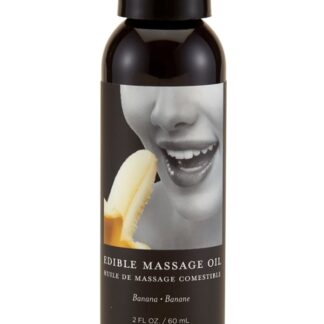 Edible Massage Oil - Banana 2 oz.
