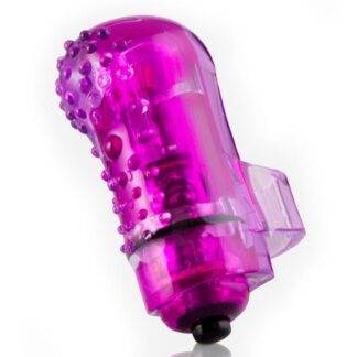 FingO Finger Vibrator - Purple Nubby