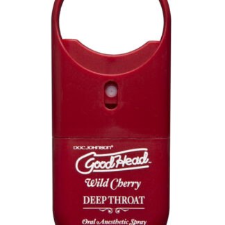 GoodHead Deep Throat Spray To Go - Wild Cherry