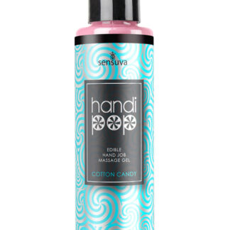 Handipop Edible Handjob Massage Gel - Cotton Candy - 4.2 oz.