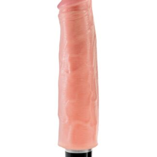 King Cock 7" Vibrating Stiffy - Vanilla