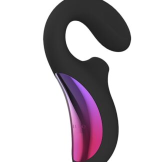 LELO Enigma Dual Stimulation Sonic Massager - Black