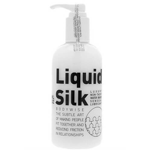 Liquid Silk Lubricant 250ml Pump 1 Sachet (trial) - Liquid