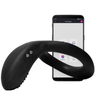 Lovense Diamo Vibrating Cock Ring - Black