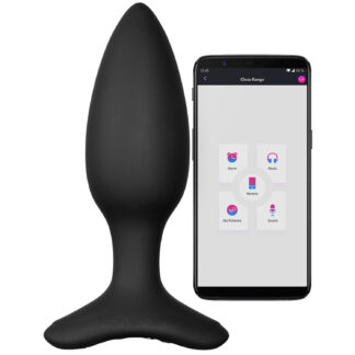 Lovense Hush 2 Small App-controlled Butt Plug - Black