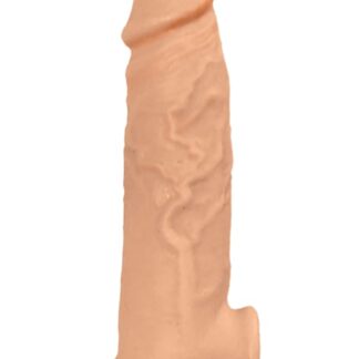 Natural RealSkin Vibrating Penis Xtender - Vanilla