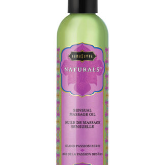 Naturals Sensual Massage Oil - Island Passion Berry - 8 oz.