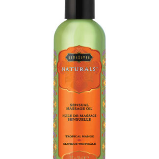 Naturals Sensual Massage Oil - Tropical Mango - 2 oz.