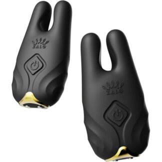 Nave Vibrating Nipple Clamps - Black