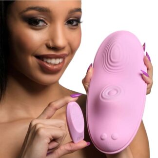 The Pulse Slider 28X Pulsing & Vibrating Silicone Pad W/ Remote