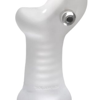 The Super Sucker 2.0 - ULTRASKYN™ Vibrating Stroker - Clear