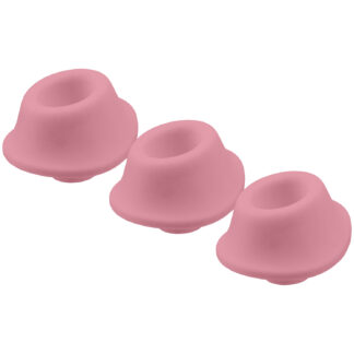 Womanizer Pink Replacement Heads 3 Pack Medium - Pink