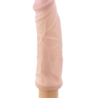 X5 Plus - Hard On Vibrating 9" Dildo - Vanilla