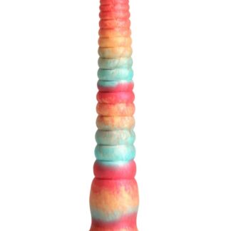 Colours - Stacked - 9" Dildo - Red/Gold
