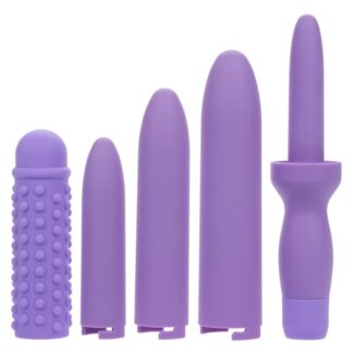 Dr. Laura Berman® Rechargeable Dilators™ Set of 4 Locking Sizes Plus Sleeve