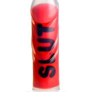 SLUT Silicone Dildo