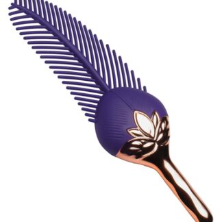 The Tickler Vibrating Silicone Feather Tickler