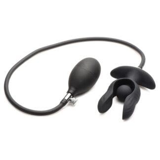 Dark Pearl Inflatable Vibrating Butt Plug