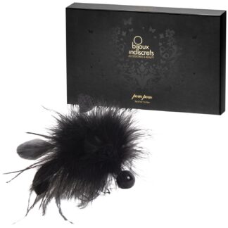 Bijoux Pom Pom Feather Tickler - Black