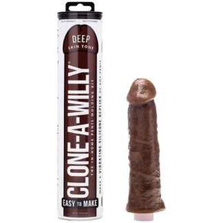 Clone-A-Willy DIY Homemade Dildo Clone Kit Deep Skin Tone - Brown