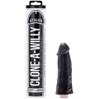 Clone-A-Willy DIY Homemade Dildo Clone Kit Jet Black - Black