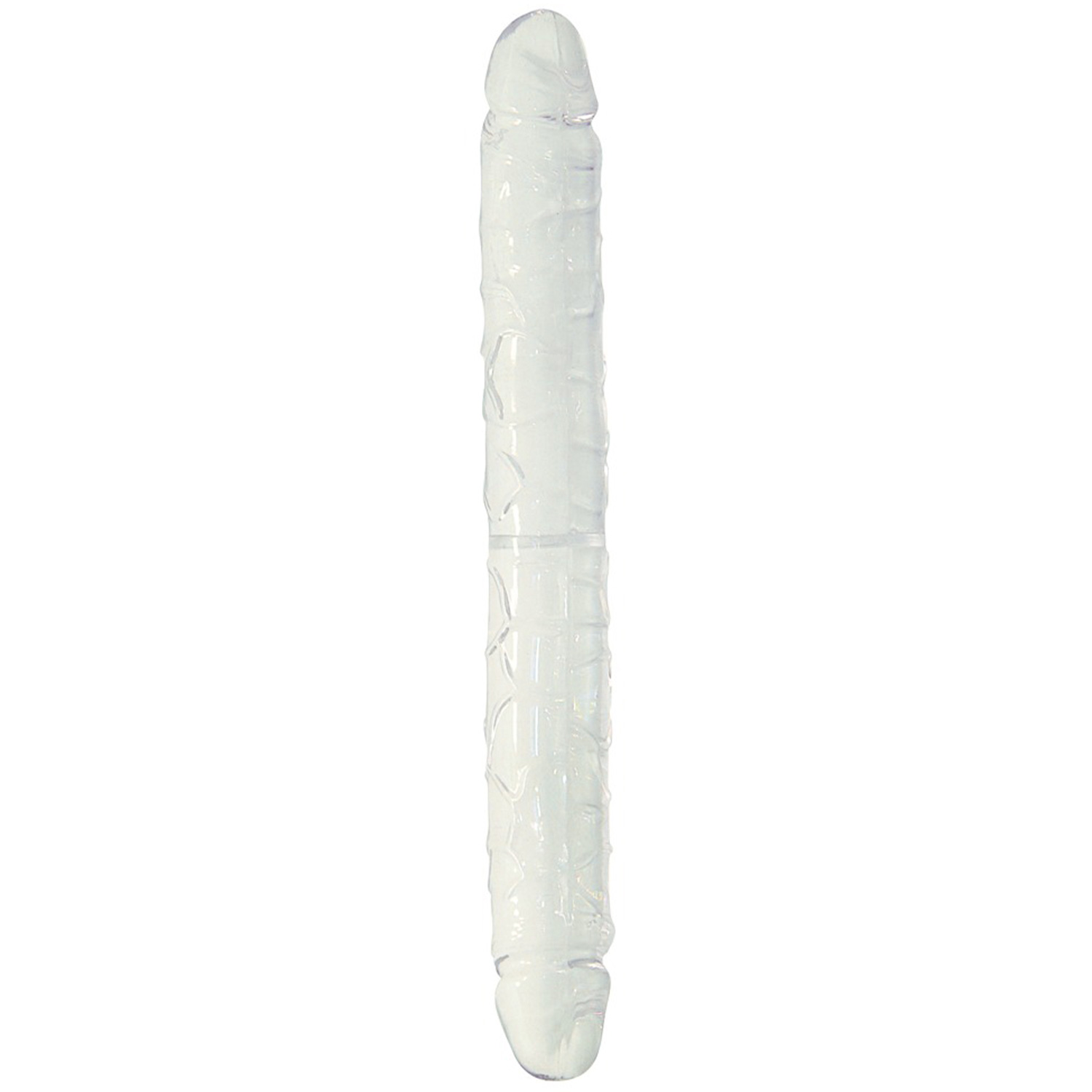 Crystal Clear Double Dildo - Clear