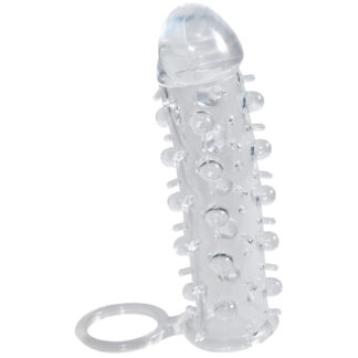 Crystal Skin Penis Sleeve - Clear
