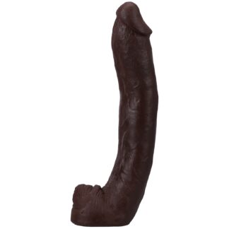Doc Johnson Dredd UltraSkyn Dildo 12.6 inches - Brown