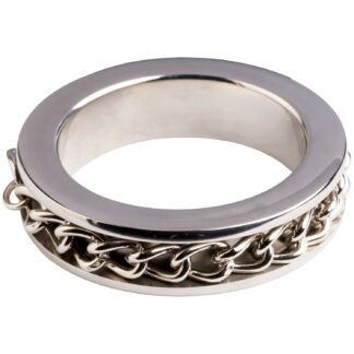 Malesation Spinner Cock Ring - Silver