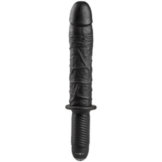 Master Series The Violator XL Dildo Thruster 14.2 inches - Black