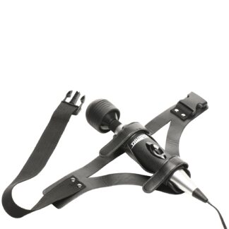 Master Series Thunder Strap Wand Thigh Harness - Black