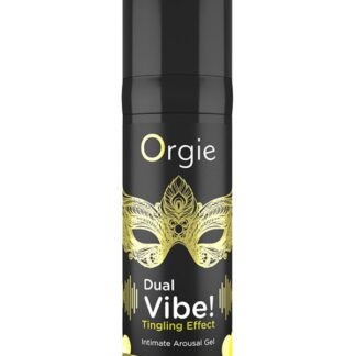 Orgie Dual Vibe Kissable Liquid Vibrator - Lemon Gin and Tonic