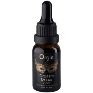 Orgie Orgasm Drops Vibe! Intimate Gel 15 ml - Black