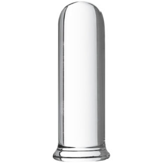 Prisms Pillar Cylinder Glass Dildo 6 inches - Clear