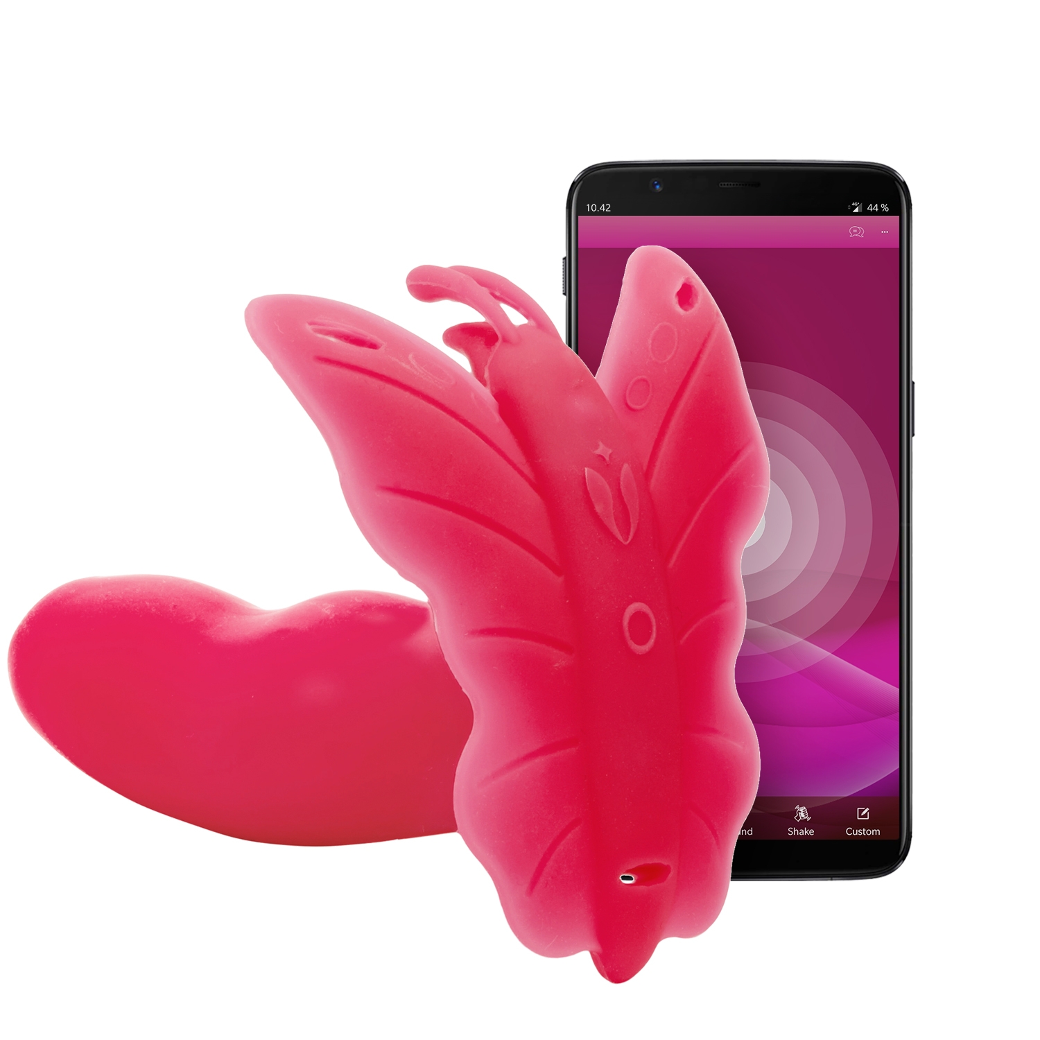 Realov Lydia I Smart Butterfly Vibrator - Red