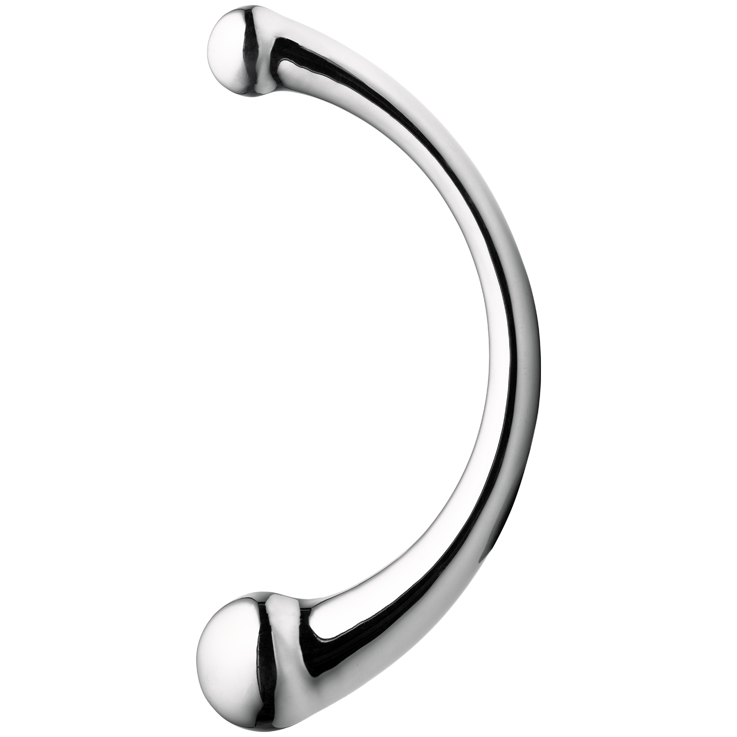 Sinful Steel G&P Dildo Stimulator 9.4 inches - Silver