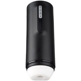 Sinful Ultimate Heating Thrust Suction Blowjob Machine - Black