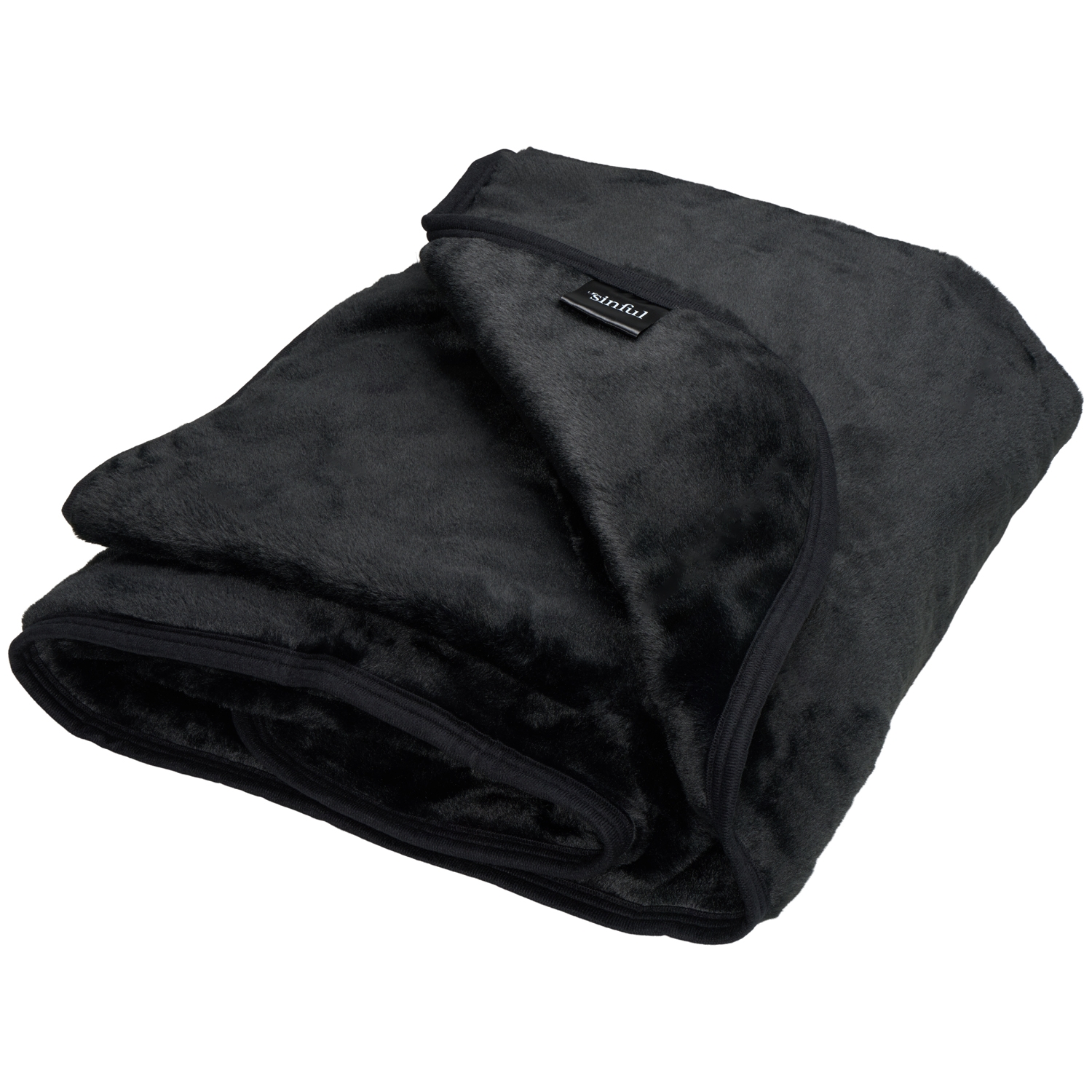 Sinful Waterproof Cuddle Blanket 63 x 71 Inches - Black
