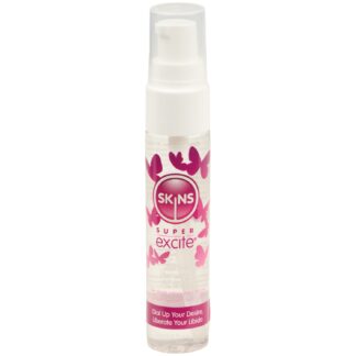 Skins Super Excite Clitoral Stimulation Gel 1 Fl oz (30ml) - Clear