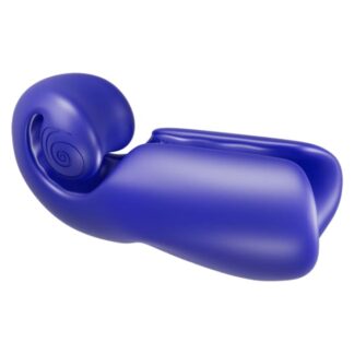 Snail EVO Vibrating and Unrolling Masturbator - Blue