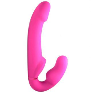 Strap U Evoke Ergo-Fit Remote-Controlled Strap-On - Rose