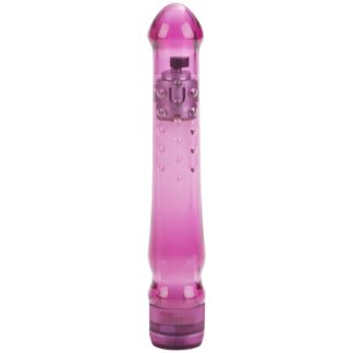 Turbo Glider Dildo Vibrator - Rose