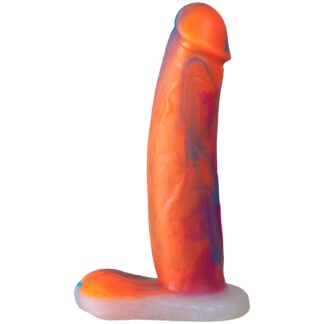 Vixen Creations Bandit VixSkin Dildo 8.1 inches - Orange