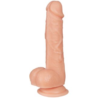 Willie City Classic Realistic Dildo with Suction Cup 8.3 inches - Nude