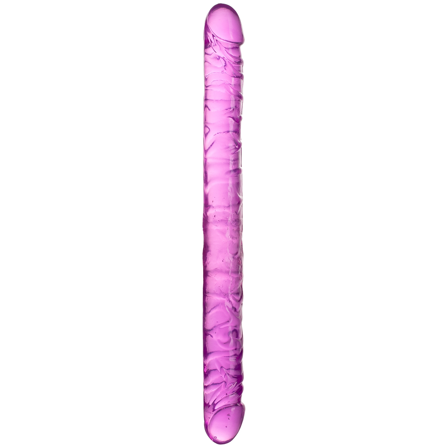 baseks Realistic Double Dildo Large - Purple