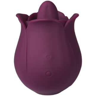 Amaysin Licking Rose Vibrator - Bordeaux